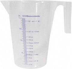 Funnel King - Beakers & Pipettes Type: Measuring Cup Volume Capacity Range: 1,000 mL and Larger - Top Tool & Supply