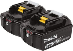 Makita - 18 Volt Lithium-Ion Power Tool Battery - 6 Ahr Capacity, 55 min Charge Time, Series LXT - Top Tool & Supply