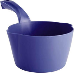 Remco - 32 oz Purple Polypropylene Round Bottom Scoop - 6.8" Wide x 5.3" Deep Bowl, 5-1/2" Handle Length, 11.6" OAL - Top Tool & Supply