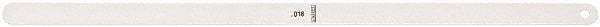 Starrett - Feeler Gages   Thickness (Decimal Inch): 0.0180    Leaf Length (Inch): 12 - Top Tool & Supply