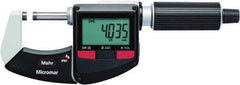 Mahr - MICROMAR 40 EWRI DIGITAL MICROMETER - 0-1", .00005"Resolution, Integrated Wireless Output - Top Tool & Supply