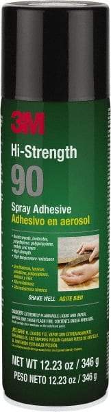 3M - 12.23 oz Aerosol Clear Spray Adhesive - High Tack, 250°F Heat Resistance - Top Tool & Supply