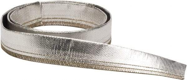 Atlantex - 3/4" ID Silver Radiant Heat Shield for Hoses - 25' Long, -40 to 425°F - Top Tool & Supply