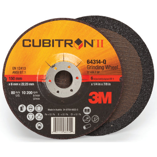 3M Cubitron II Cut-Off Wheel 66528 T1 7″ x .045″ × 7/8″ - Top Tool & Supply