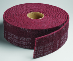 6'' x 30 ft. - Grade A Medium Grit - Scotch-Brite Clean & Finish Non Woven Abrasive Roll - Top Tool & Supply