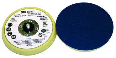 6 x 11/16" - 5/16-24 External Stikit(TM) Low Profile Finishing Disc Pad - Top Tool & Supply