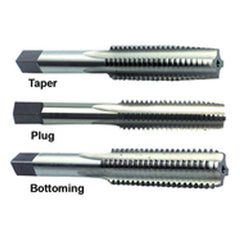 3 Pc. HSS Hand Tap Set (Plug, Taper, Bottoming) - Top Tool & Supply