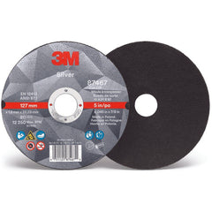 3M Silver Cut-Off Wheel 87467 T1 5″ x .045″ × 7/8″ - Top Tool & Supply