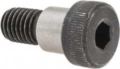 Value Collection - 5/8" Shoulder Diam x 1/2" Shoulder Length, 1/2-13 UNC, Hex Socket Shoulder Screw - 4140 Alloy Steel, Uncoated, 3/8" Head Height x 7/8" Head Diam - Top Tool & Supply