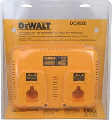 DeWALT - 7.2 to 18 Volt, 2 Battery Lithium-Ion, NiCad & NiMH Power Tool Charger - 1 hr to Charge - Top Tool & Supply