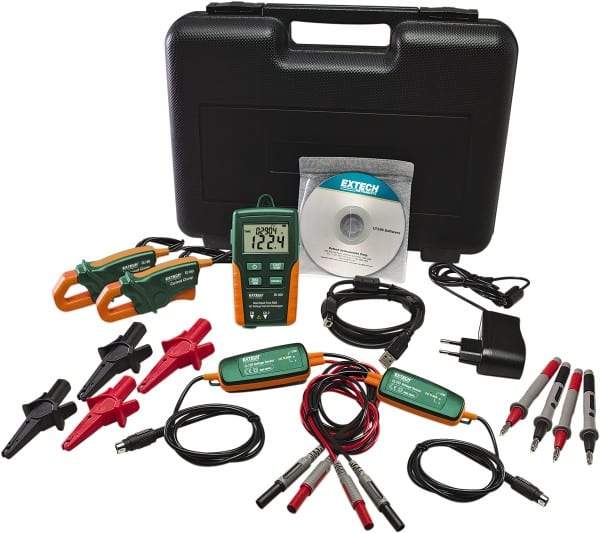 Extech - 10 VAC to 600 VAC, Voltage Tester - LCD Display, AAA Power Supply - Top Tool & Supply