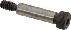 Value Collection - 1/4" Shoulder Diam x 7/8" Shoulder Length, #10-24 UNC, Hex Socket Shoulder Screw - 4140 Alloy Steel, Uncoated, 3/16" Head Height x 3/8" Head Diam - Top Tool & Supply