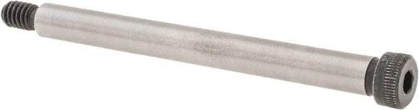 Value Collection - 5/16" Shoulder Diam x 3-1/4" Shoulder Length, 1/4-20 UNC, Hex Socket Shoulder Screw - 4140 Alloy Steel, Uncoated, 7/32" Head Height x 7/16" Head Diam - Top Tool & Supply