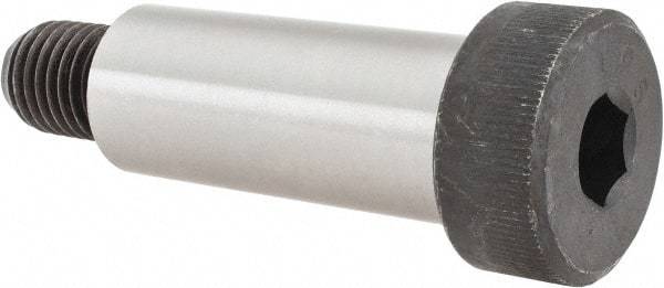 Value Collection - 1-1/4" Shoulder Diam x 3" Shoulder Length, 7/8-9 UNC, Hex Socket Shoulder Screw - 4140 Alloy Steel, Uncoated, 3/4" Head Height x 1-3/4" Head Diam - Top Tool & Supply