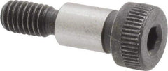 Value Collection - 1/4" Shoulder Diam x 3/8" Shoulder Length, #10-32 UNF, Hex Socket Shoulder Screw - 4140 Alloy Steel, Uncoated, 3/16" Head Height x 3/8" Head Diam - Top Tool & Supply