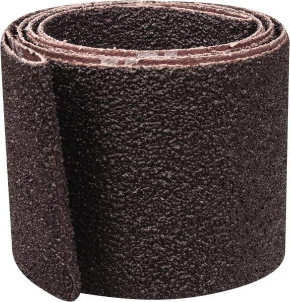 Norton - 2-1/2" Wide x 60" OAL, 36 Grit, Aluminum Oxide Abrasive Belt - Aluminum Oxide, Very Coarse, Coated, X Weighted Cloth Backing, Series R228 - Top Tool & Supply