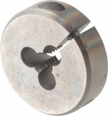 Cle-Line - #6-32 UNC High Speed Steel Round Adjustable Die - Top Tool & Supply