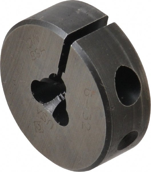 Cle-Line - #6-32 UNC High Speed Steel Round Adjustable Die - Top Tool & Supply