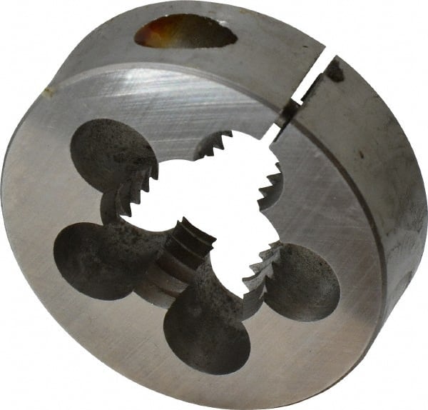 Cle-Line - 7/8-9 UNC High Speed Steel Round Adjustable Die - Top Tool & Supply