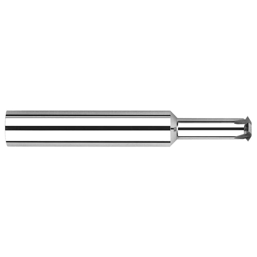 Single Profile Thread Mill: 3/4-10 to 3/4-32, 10 to 32 TPI, Internal & External, 6 Flutes, Solid Carbide 0.495″ Cut Dia, 1″ Shank Dia, 3″ OAL, Bright/Uncoated