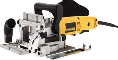 DeWALT - 6.5 Amp, 10,000 RPM, Plate Joiner Kit - 20mm Depth of Cut - Top Tool & Supply