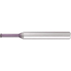 Emuge - 1/8 Inch Cutting Diameter, 3 Flute Solid Carbide Single Profile Thread Mill - Top Tool & Supply