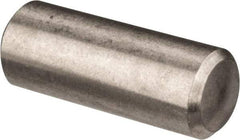 Value Collection - 3/16" Diam x 1/2" Pin Length 316 Stainless Steel Standard Dowel Pin - Bright Finish, 2 Beveled End - Top Tool & Supply