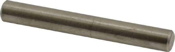 Value Collection - 1/4" Diam x 2" Pin Length 316 Stainless Steel Standard Dowel Pin - Bright Finish, 2 Beveled End - Top Tool & Supply