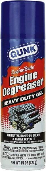 Gunk - Hydrocarbon Fluid Engine Cleaner/Degreaser - 22 oz Aerosol Can - Top Tool & Supply