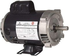 US Motors - 2 Max hp, 1,800 Max RPM, Cap Start-Cap Run Electric AC DC Motor - 115/208-230 V Input, Single Phase, 56HC Frame, 5/8" Shaft Diam, C-Face/Base Mount, ODP Enclosure - Top Tool & Supply