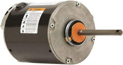 US Motors - 1/2 Max hp, 1,075 Max RPM, Permanent Split Cap Electric AC DC Motor - 208-230 V Input, Single Phase, 48Y Frame, 1/2" Shaft Diam, Belly Band Mount, TEAO Enclosure - Top Tool & Supply