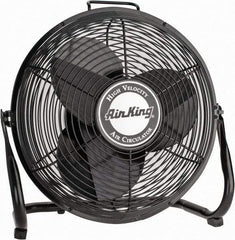 Air King - 14" Blade, 1/20 hp, 1,180, 1,470 & 1,650 CFM, Industrial Circulation Fan - Floor Stand, 120V Volts, 3 Speed - Top Tool & Supply