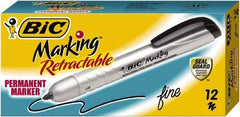 Bic - Black Permanent Marker - Fine Tip, AP Nontoxic Ink - Top Tool & Supply