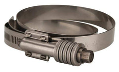 Value Collection - 6-1/4 to 7-1/8" Hose, 5/8" Wide x 0.7" Thick, Constant Torque Clamp - 6-1/4 to 7-1/8" Diam, Grade 301 & 410 Stainless Steel Screw - Top Tool & Supply