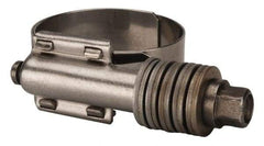 Value Collection - 1 to 1-3/4" Hose, 5/8" Wide x 0.7" Thick, Constant Torque Clamp - 1 to 1-3/4" Diam, Grade 301 & 410 Stainless Steel Screw - Top Tool & Supply