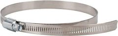 Value Collection - SAE Size 96, 4-1/2 to 6-1/2" Diam, Stainless Steel/Carbon Steel Worm Drive Clamp - 1/2" Wide, Material Grade 201 - Top Tool & Supply