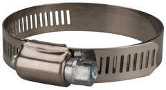 Value Collection - SAE Size 36, 1-3/4 to 2-3/4" Diam, Stainless Steel/Carbon Steel Worm Drive Clamp - 1/2" Wide, Material Grade 201 - Top Tool & Supply