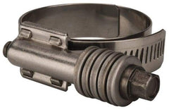 Value Collection - 1-3/4 to 2-5/8" Hose, 5/8" Wide x 0.7" Thick, Constant Torque Clamp - 1-3/4 to 2-5/8" Diam, Grade 301 & 410 Stainless Steel - Top Tool & Supply