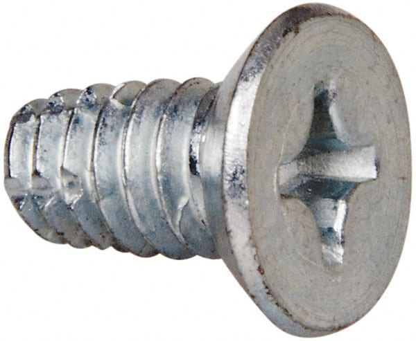 Value Collection - 1/4-20 UNC 1/2" Overall Length #3 Phillips Thread Cutting Screw - Top Tool & Supply