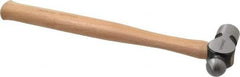 Paramount - 3/4 Lb Head Ball Pein Hammer - Wood Handle, 12-3/4" OAL - Top Tool & Supply