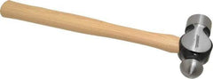 Paramount - 3 Lb Head Ball Pein Hammer - Wood Handle, 16-1/2" OAL - Top Tool & Supply