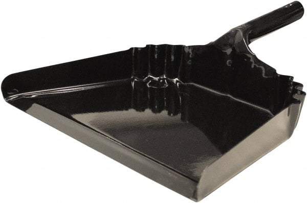 Weiler - Dust Pans & Scoops - 16" 20 GAUGE XTRA WIDE MTL DUST PAN WEIL - Top Tool & Supply