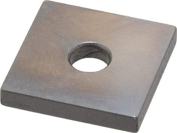 Mitutoyo - 0.149" Square Steel Gage Block - Accuracy Grade 0, Includes Certificate of Inspection - Top Tool & Supply