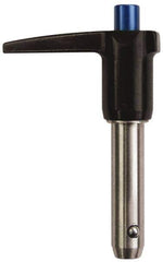 Gibraltar - 1/2" Diam, 1-1/4" Usable Length, L Handle, Quick Release Pin - Grade 4130 Steel, Zinc-Plated Finish - Top Tool & Supply