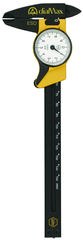 0 - 6 / 0 - 150mm Measuring Range (0.1mm Grad.) -ESD Safe Dial Caliper - #41106 - Top Tool & Supply