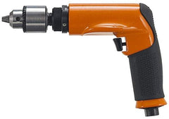 Dotco - 1/2" Keyed Chuck - Pistol Grip Handle, 500 RPM, 0.9 hp, 90 psi - Top Tool & Supply