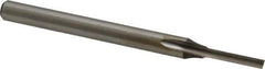 Onsrud - 1/8" Diam, 1/4" Shank Diam, 5/8" Length of Cut, 1 Flute Single Edge Straight Router Bit - 3-1/4" Overall Length, Right Hand Cut, High Speed Steel - Top Tool & Supply