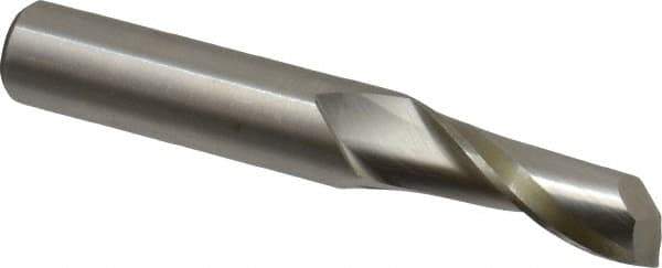 Onsrud - 1/2" Cutting Diam x 1-1/4" Length of Cut, 1 Flute, Upcut Spiral Router Bit - Uncoated, Right Hand Cut, High Speed Steel, 3-1/4" OAL x 1/2" Shank Diam, Single Edge, 19 to 32° Helix Angle - Top Tool & Supply