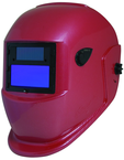 #41260 - Solar Powered Welding Helmet - Red - Replacement Lens: 3.85" x 1.70" Part # 41261 - Top Tool & Supply