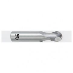 5/8" Dia. - 3" OAL - CBD - Ball End - 2 FL - Top Tool & Supply